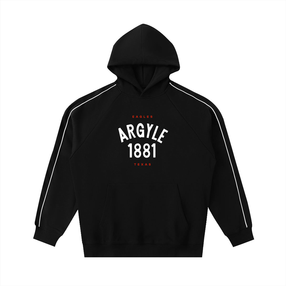 Eagles Contrast Raglan Hoodie