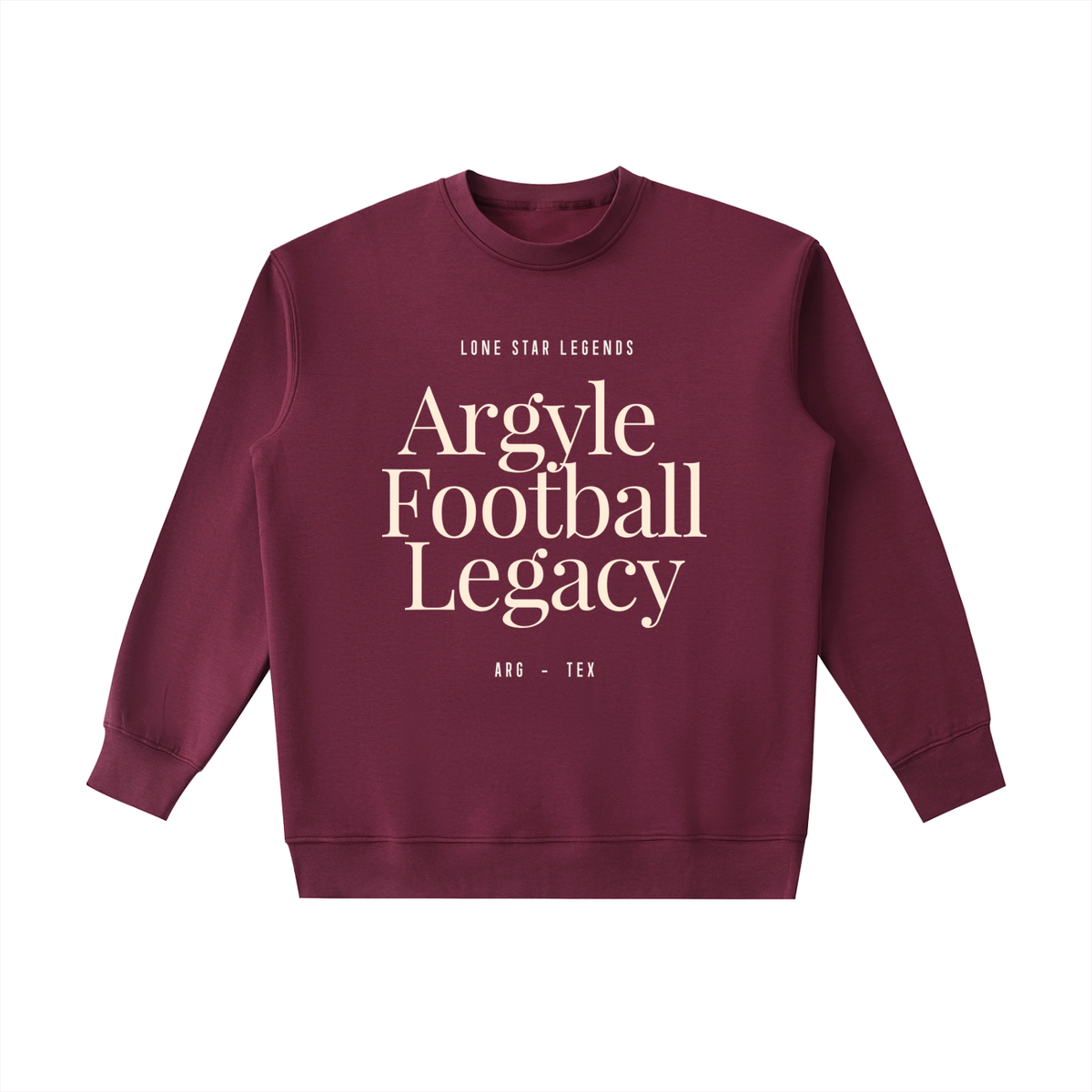 Argyle Legends & Friday Night Lights Crewneck