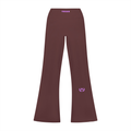 Womens Tennis High Rise Flared Leggings