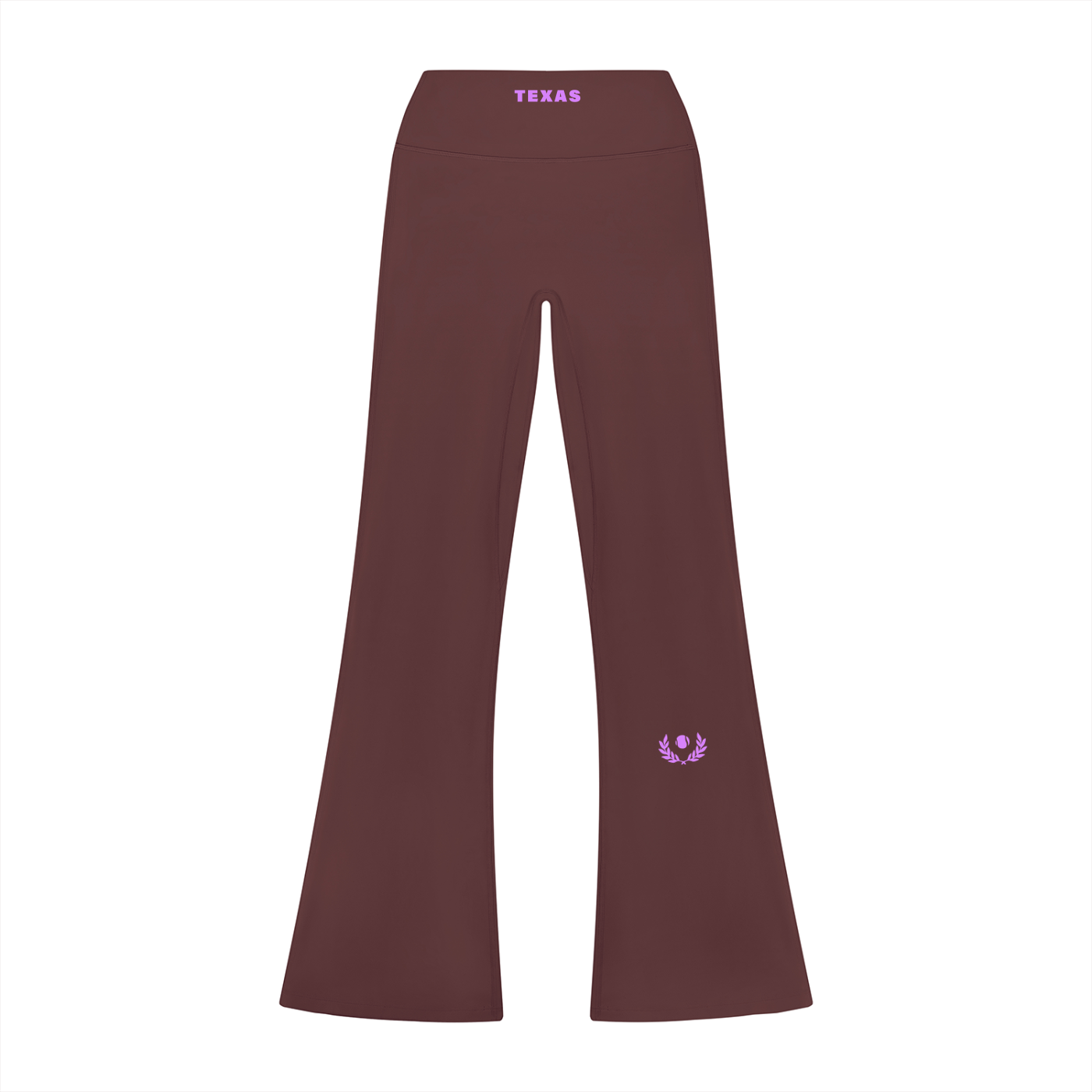 Womens Tennis High Rise Flared Leggings