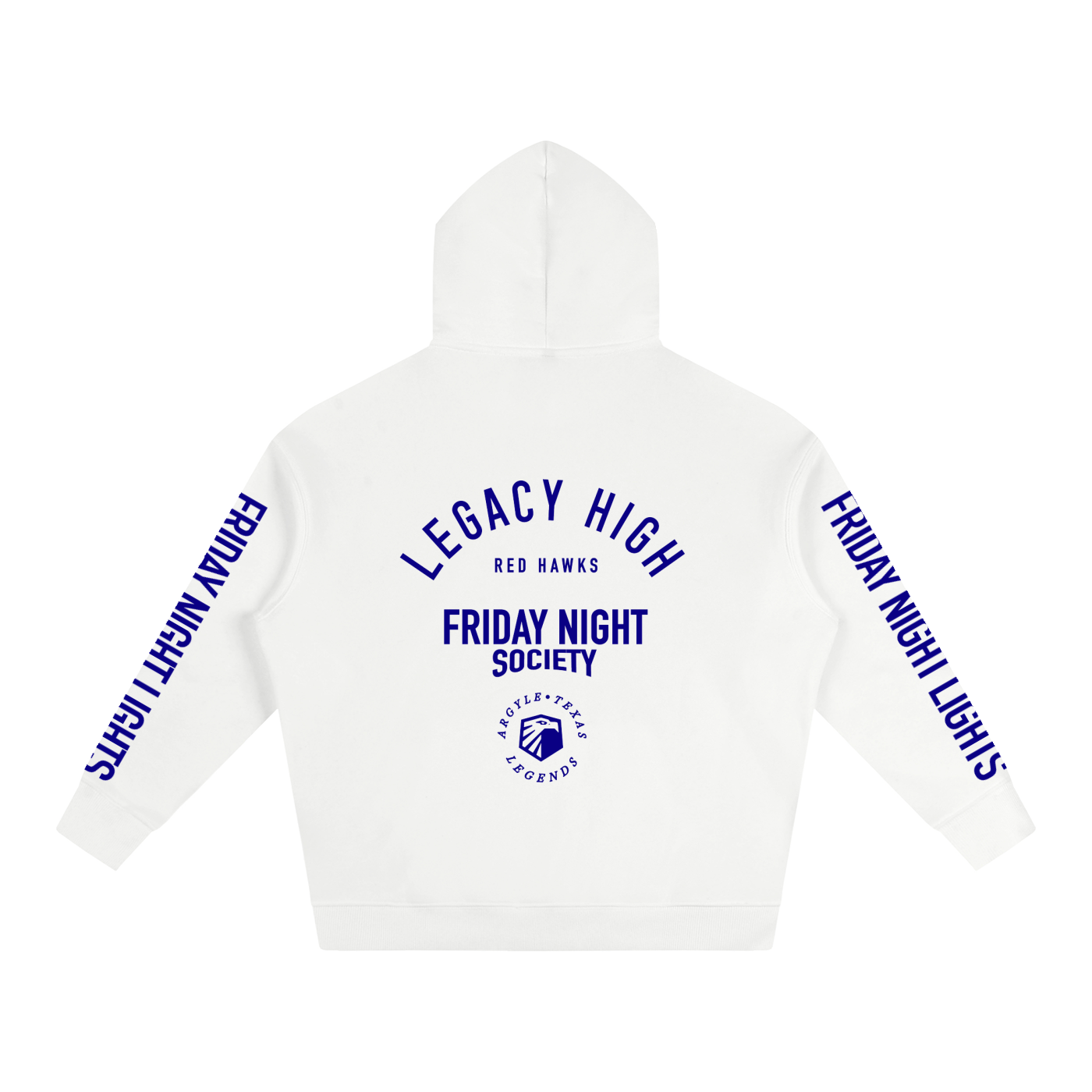 Friday Night Oversized Fleeced Hoodie
