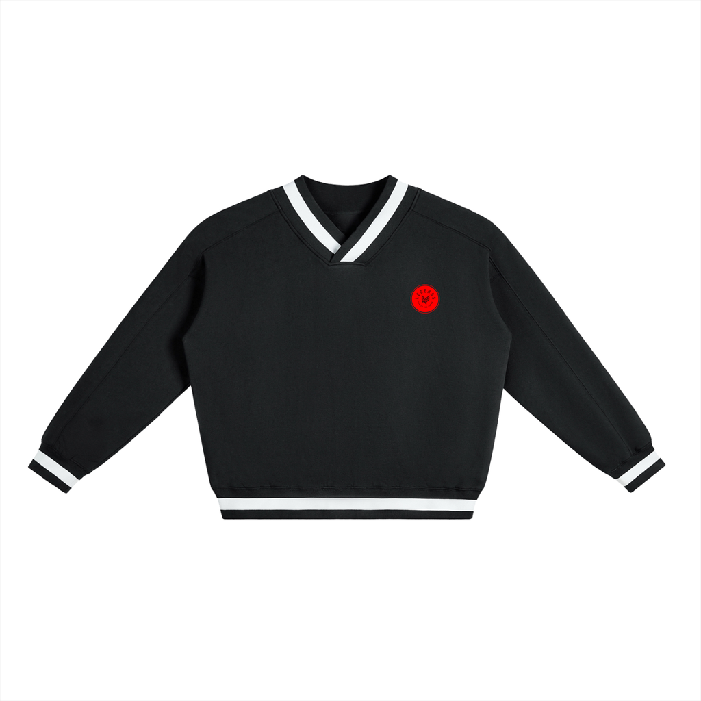 Red Hawks Volleyball Boxy Sweatshirt