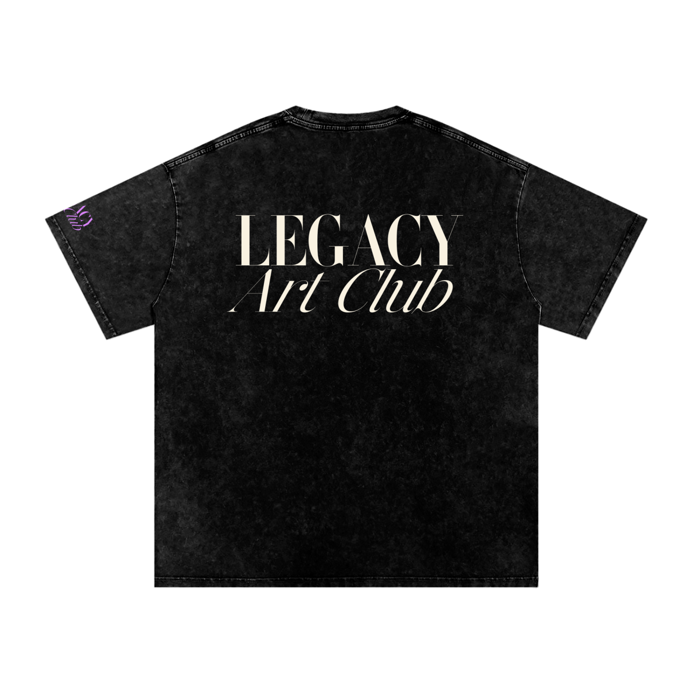 Art Club Washed Oversized Cotton Tee