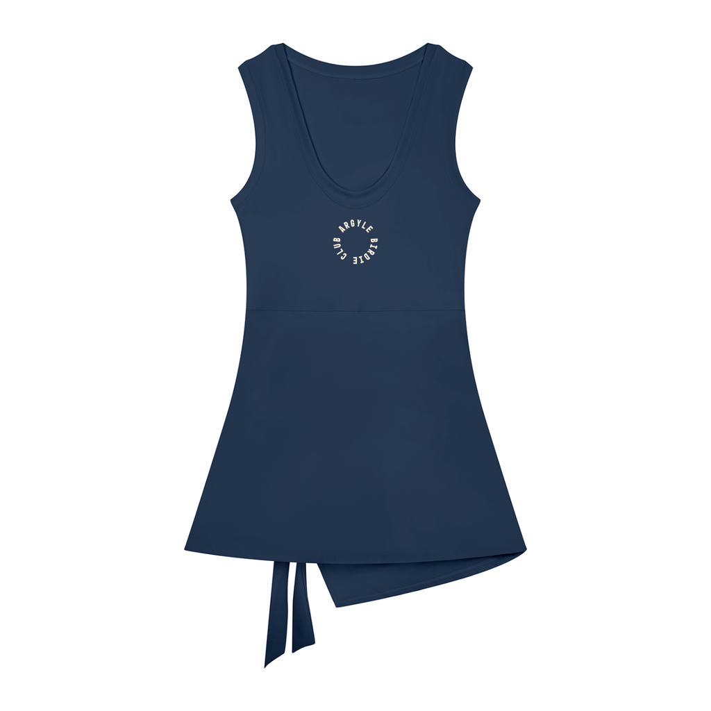 Women Argyle Golf A-Line Dress
