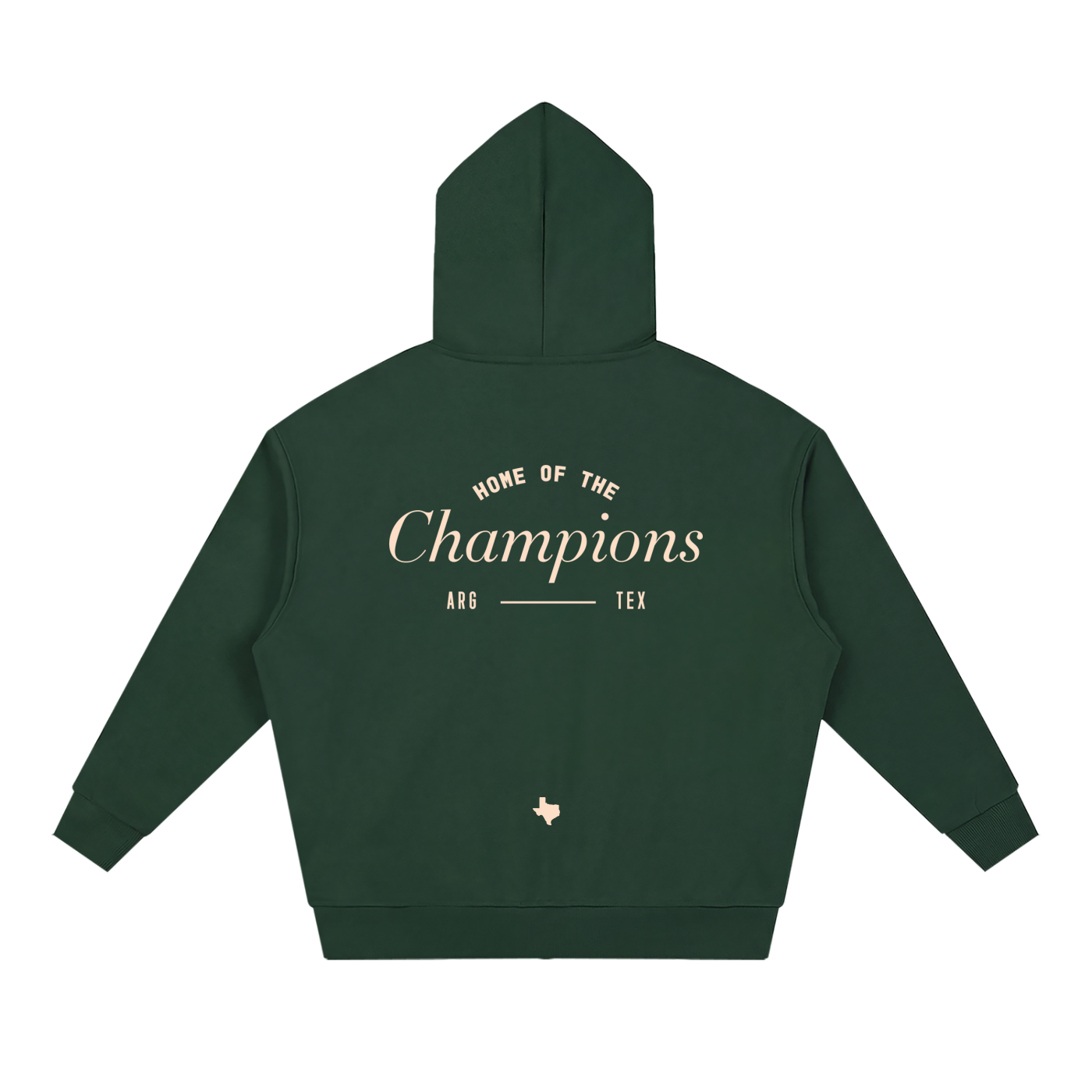 Unisex Loose Solid Full Zip Hoodie