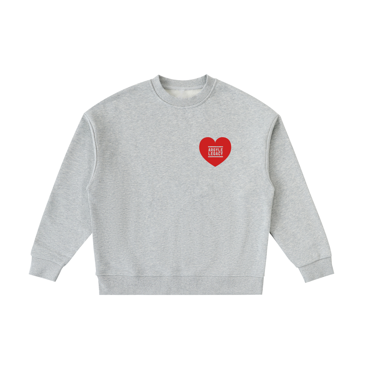 Youth Argyle Darlin' Fleece Crewneck Sweatshirt
