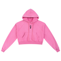 Womens TX Cheer Washed Cropped Hoodie