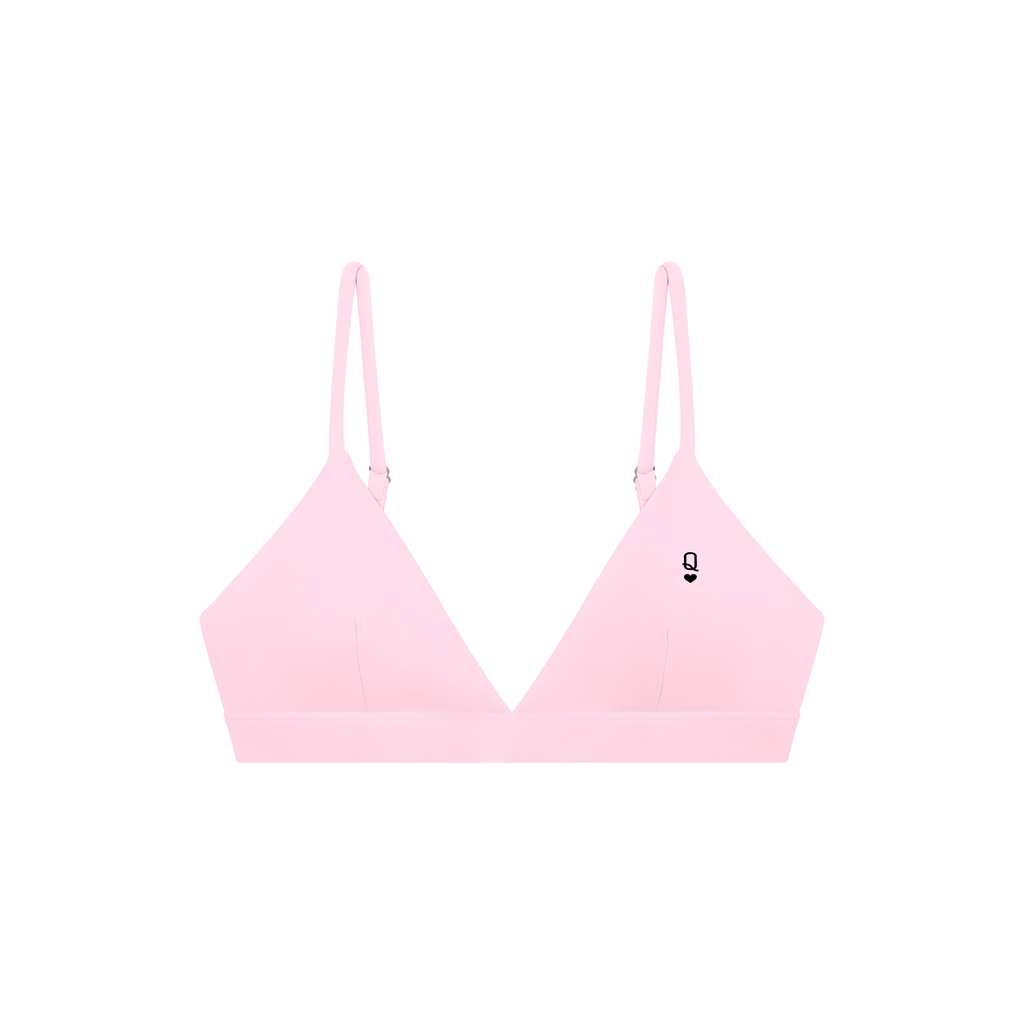 Womens TX Cheer Cropped VNeck Sports Bra
