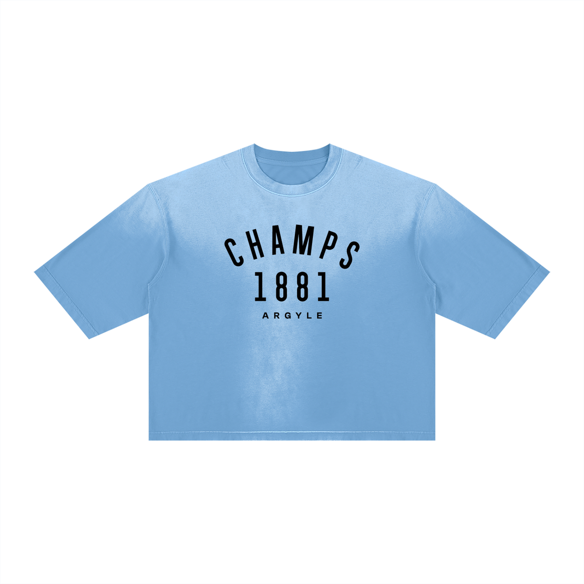 Argyle Champs Vintage Wash Sunfade Boxy Tee