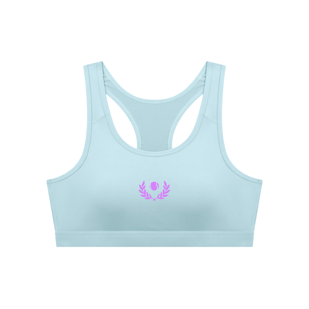 Womens Tennis Cropped Sports Bra