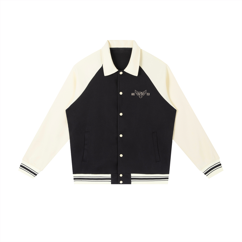 Friday Lights Raglan Sleeve Baseball Jacket