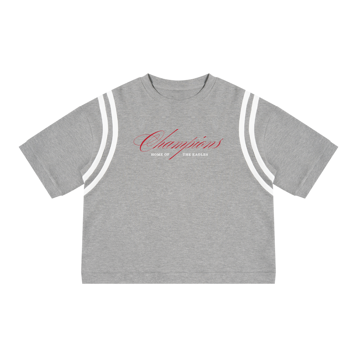 Argyle Eagles Color Block Boxy Tee