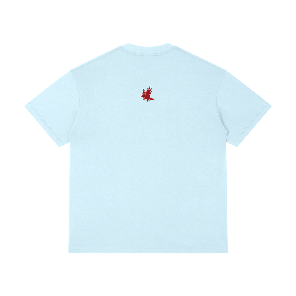 Unisex Red Hawk Baller Crewneck Tee