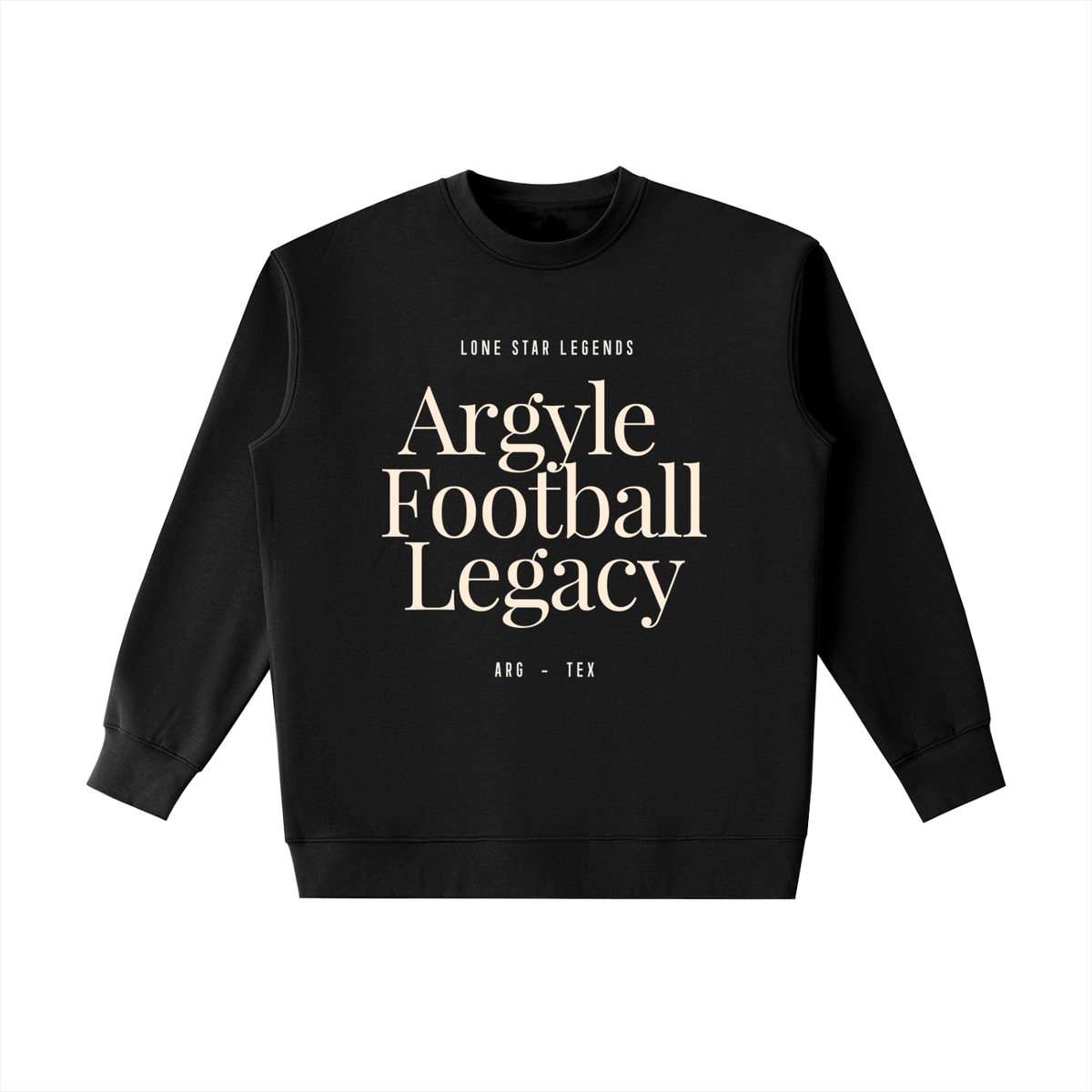 Argyle Legends & Friday Night Lights Crewneck