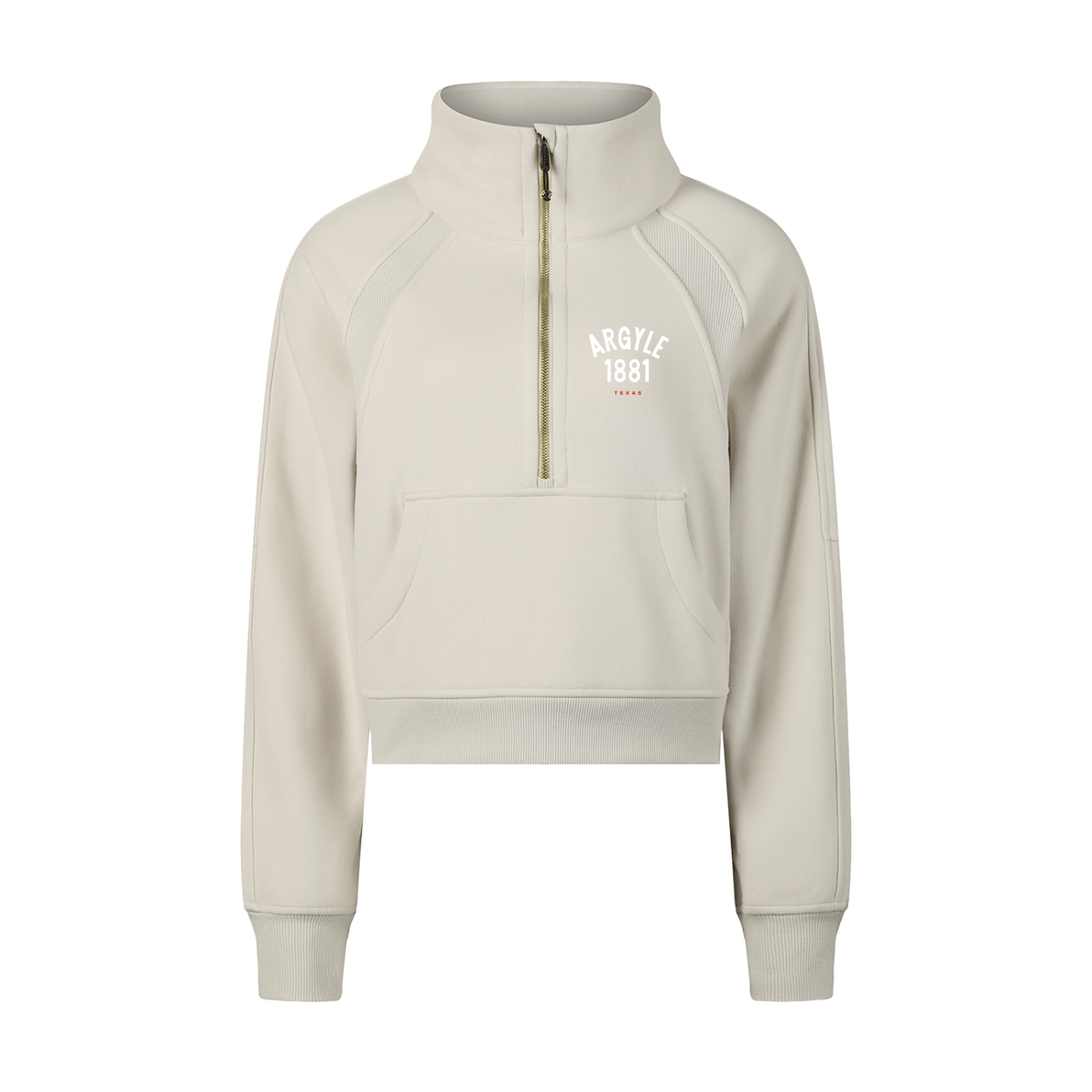 Womens AMS Volleyball Super Fan Half-Zip Sweatshirt