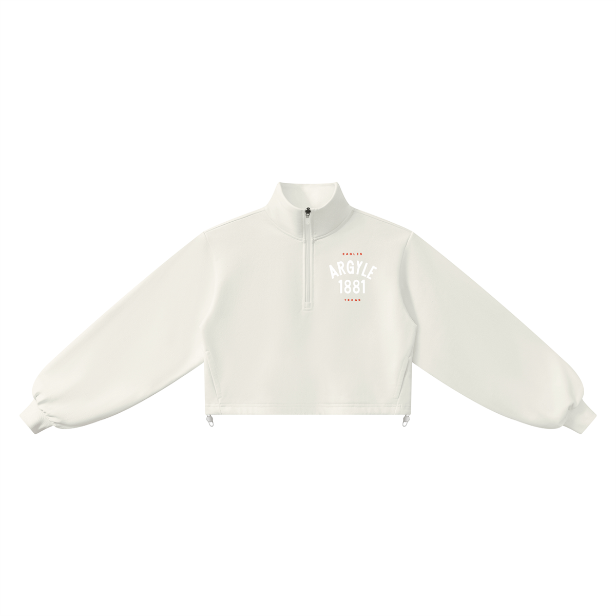 Womens Eagles Quarter-Zip Sweatshirt