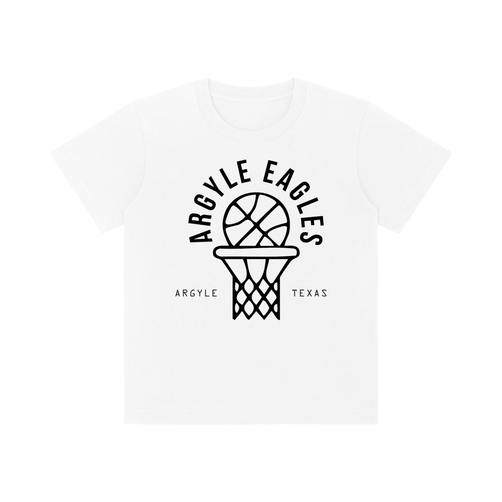 Youth Argyle Eagles Basketball Crewneck Tee