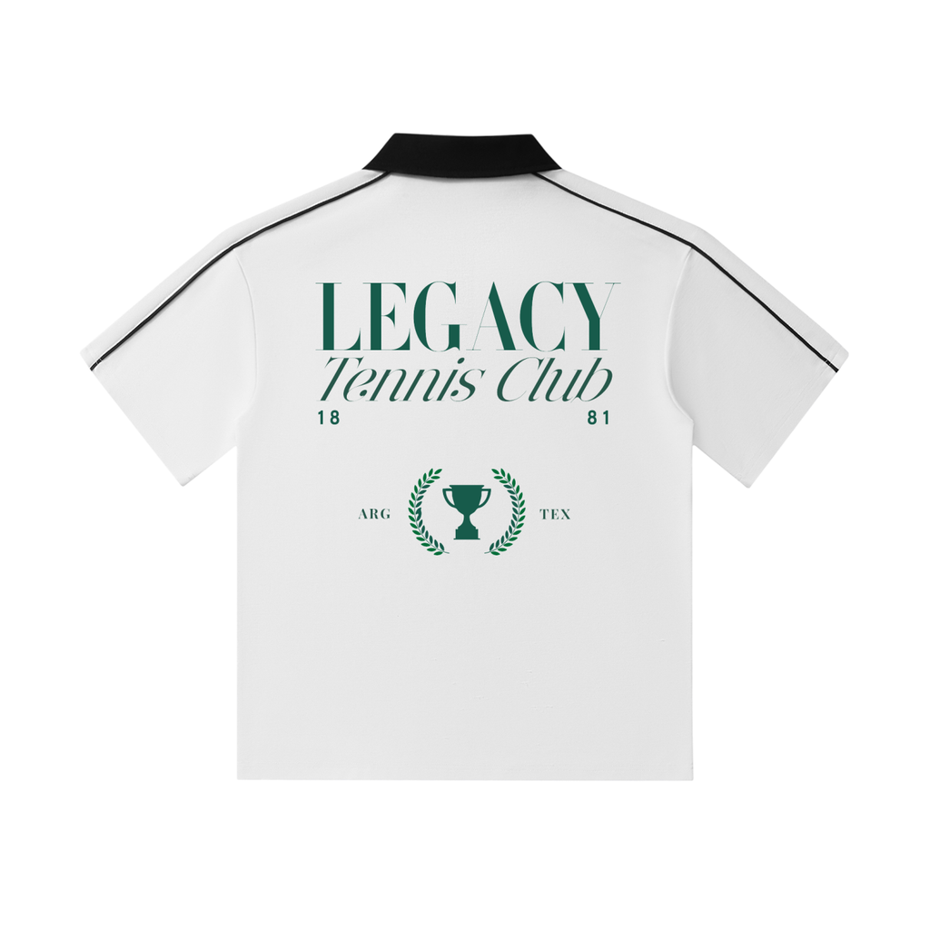 Unisex Legacy Tennis Club Striped Polo