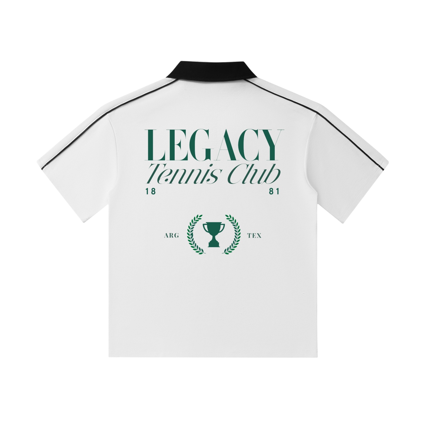 Unisex Legacy Tennis Club Striped Polo