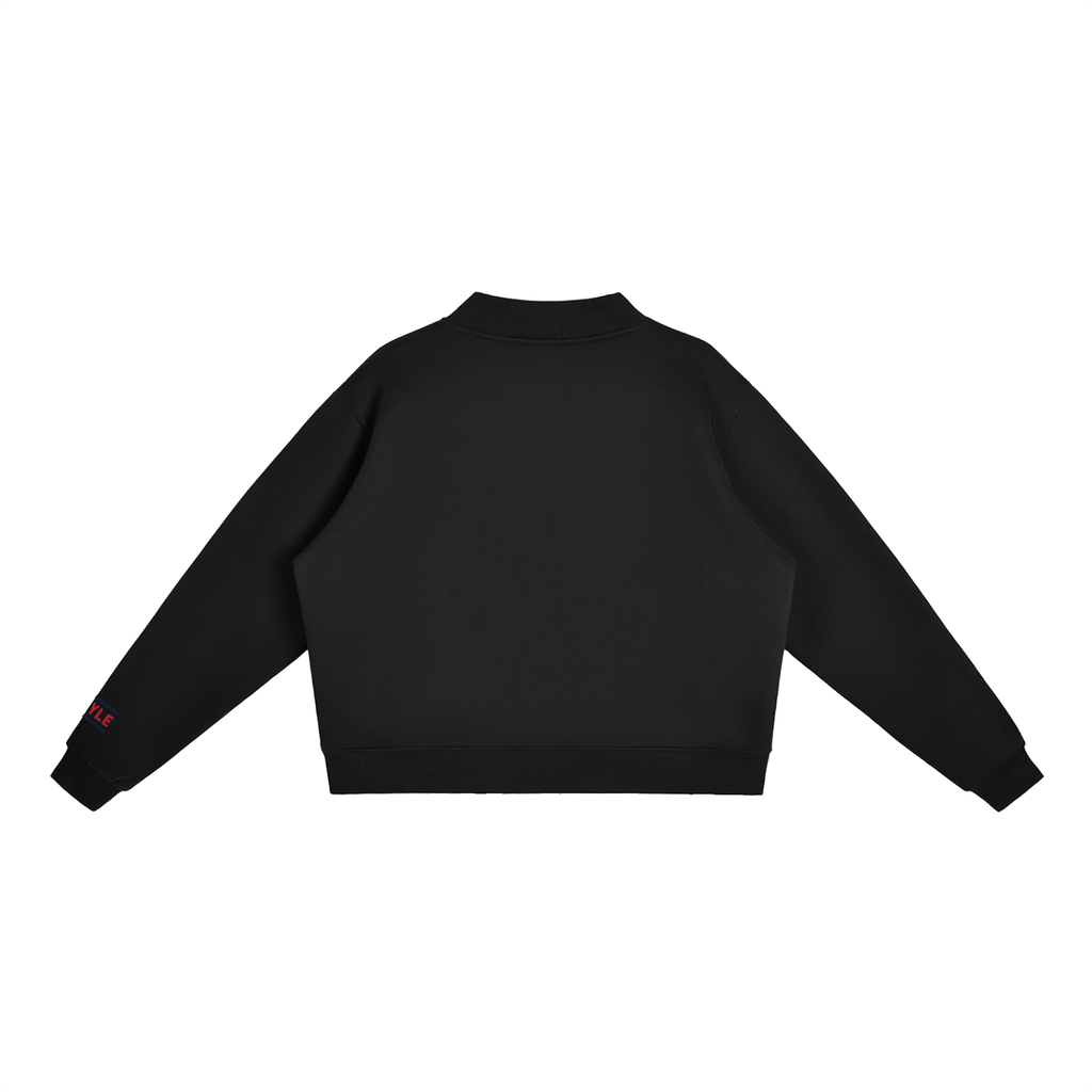 Choosin Texas Fleece Mock Crew Sweatshirt