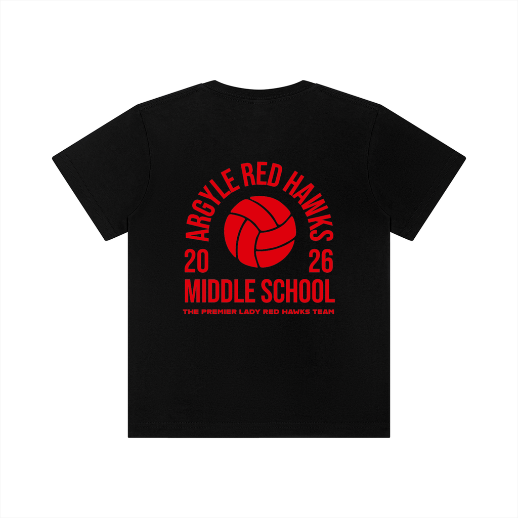 Youth AMS Volleyball Crewneck Short Sleeve Tee