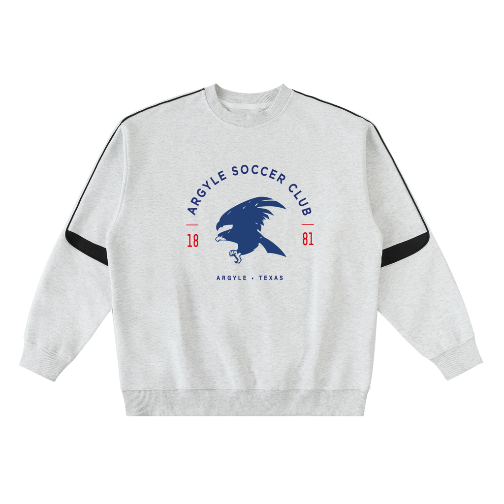 Argyle Soccer Oversized Sweatshirt