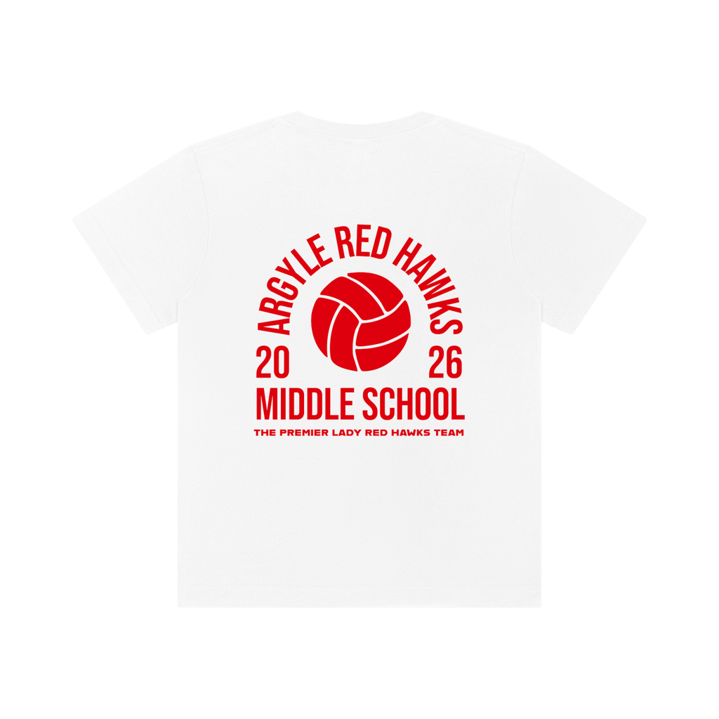 Youth AMS Volleyball Crewneck Short Sleeve Tee