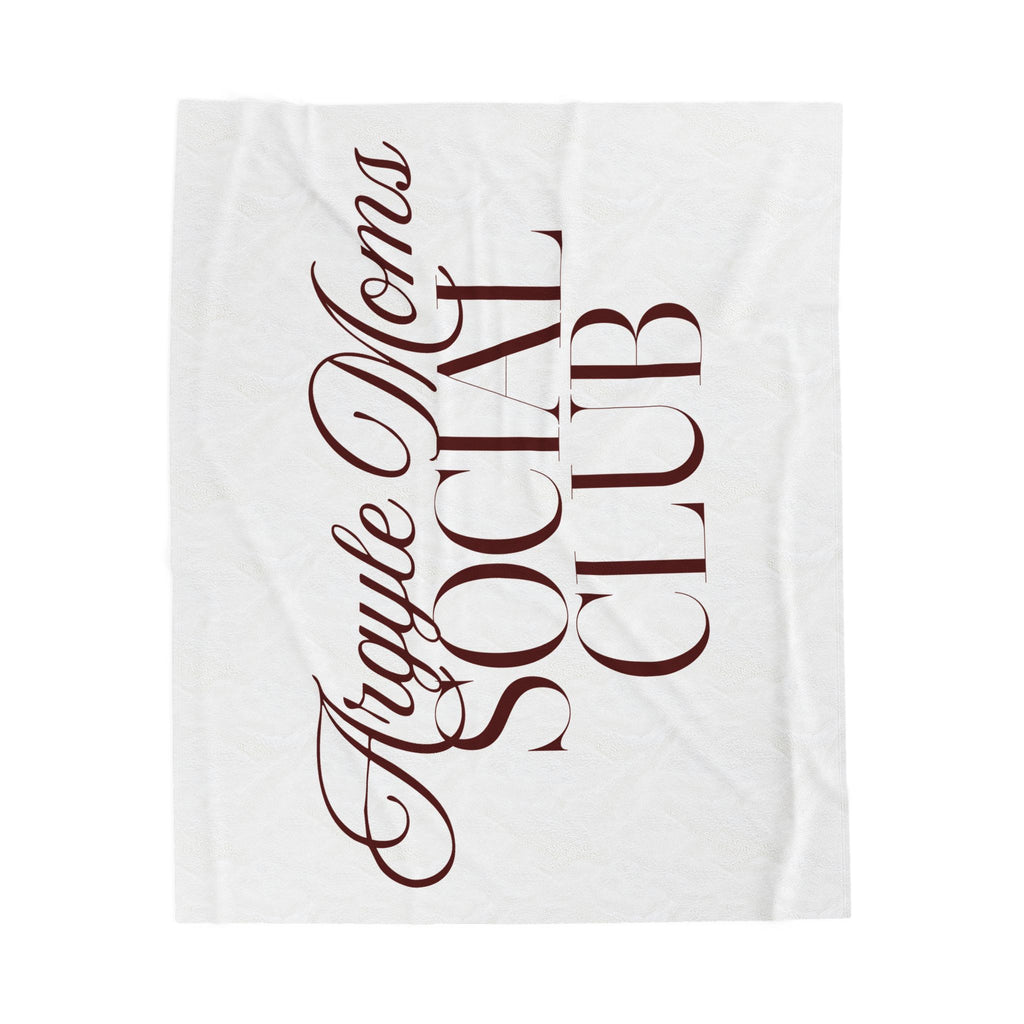 Mom Social Club Cozy Throw