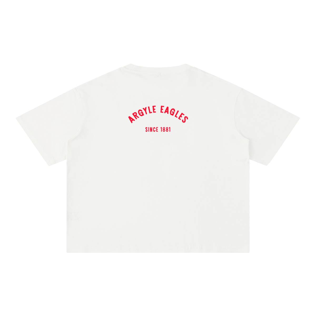 Argyle Eagles Mineral Wash Boxy Cotton Tee