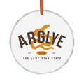 Argyle Texas Glass Ornament – Lone Star State Snake Holiday Decoration
