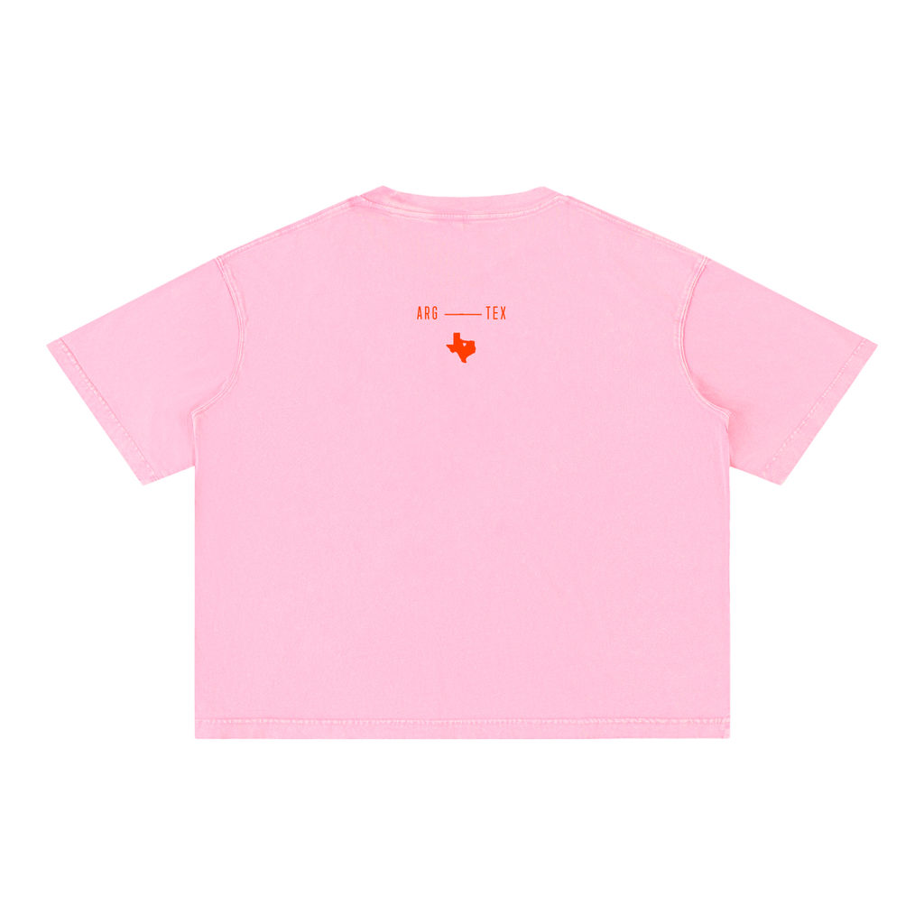 Argyle Local Mineral Wash Boxy Cotton Tee