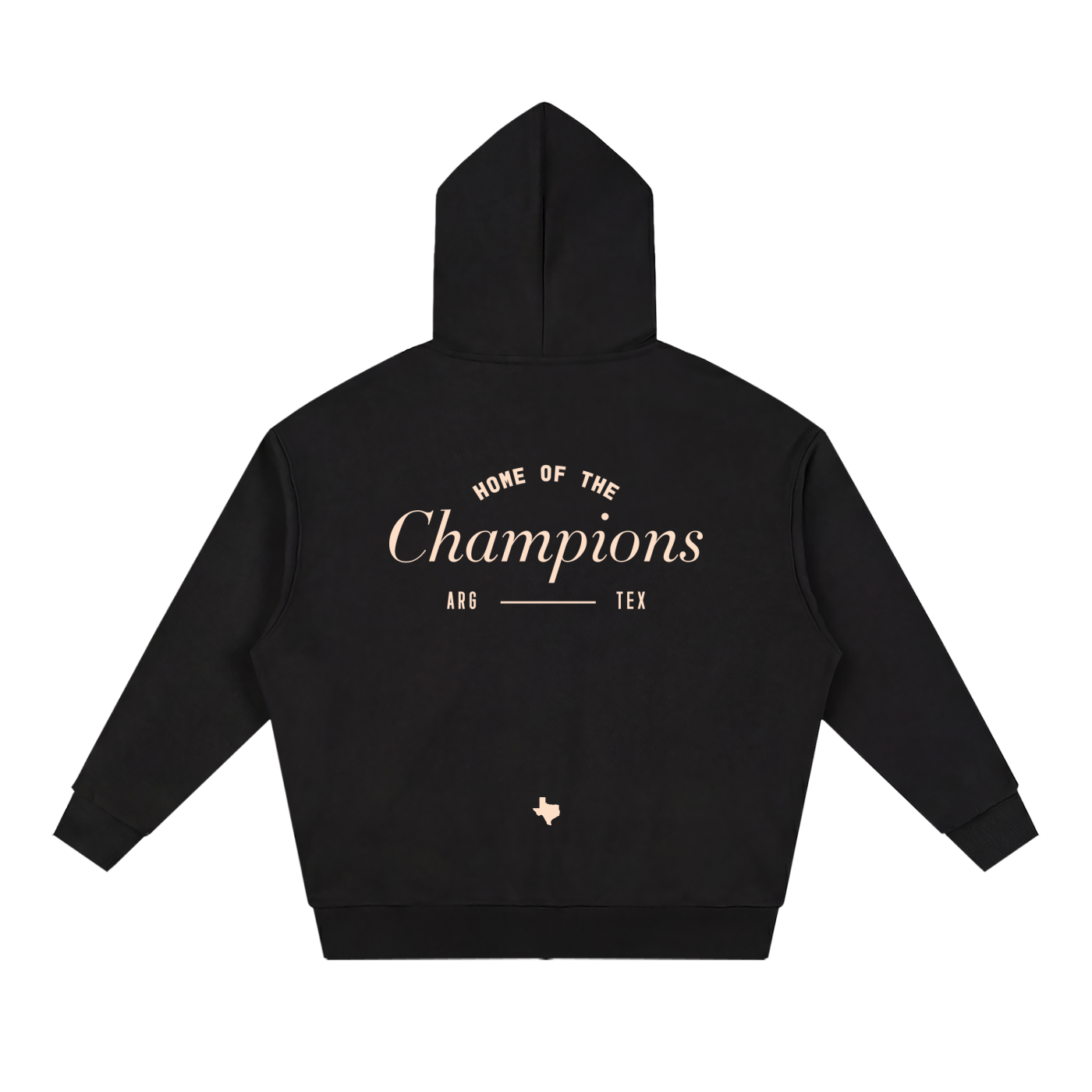 Unisex Loose Solid Full Zip Hoodie