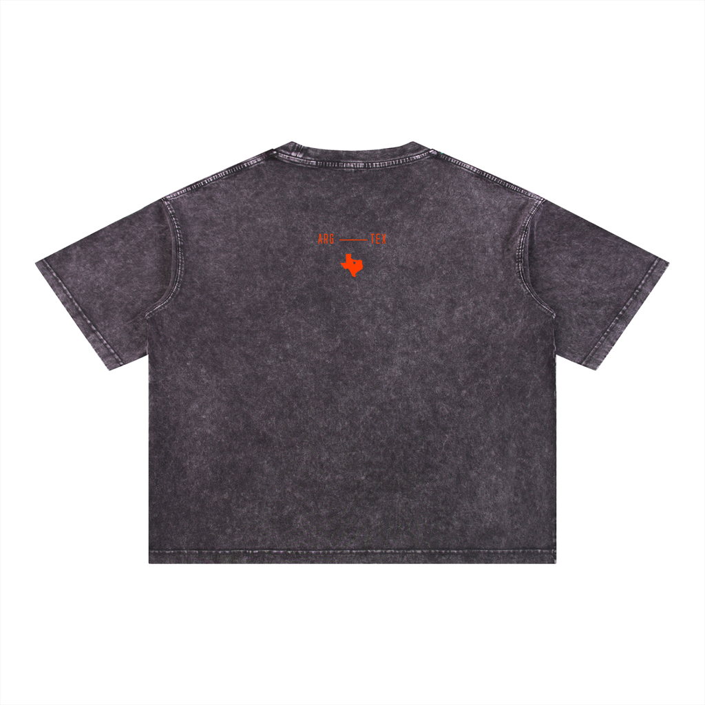 Argyle Local Mineral Wash Boxy Cotton Tee