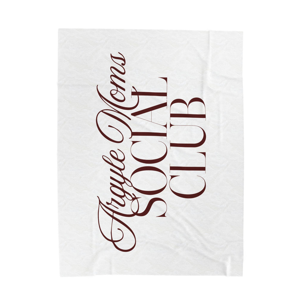 Mom Social Club Cozy Throw