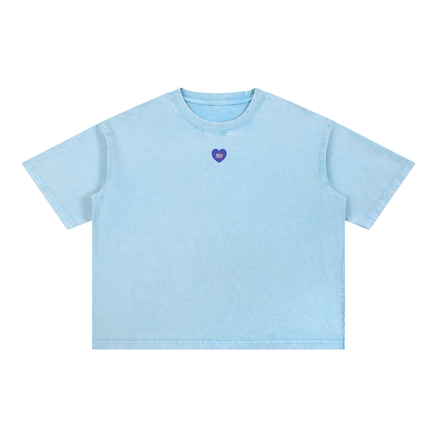 Argyle Volleyball Mineral Wash Boxy Cotton Tee