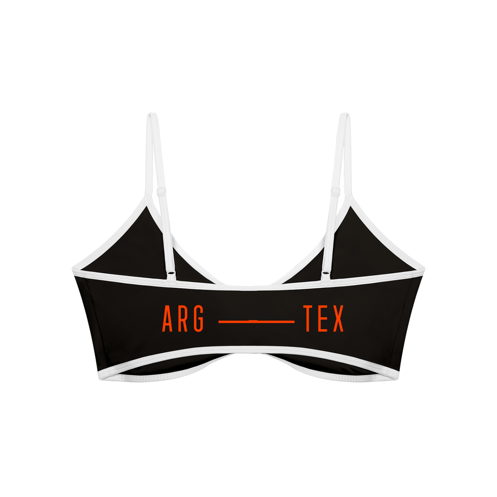 Women's Color Block Argyle V-Neck Sports Bra