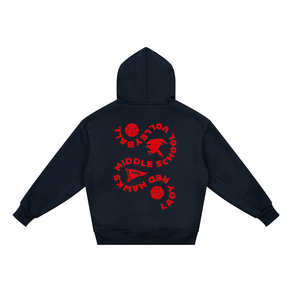 Youth AMS Redhawks Volleyball Hoodie