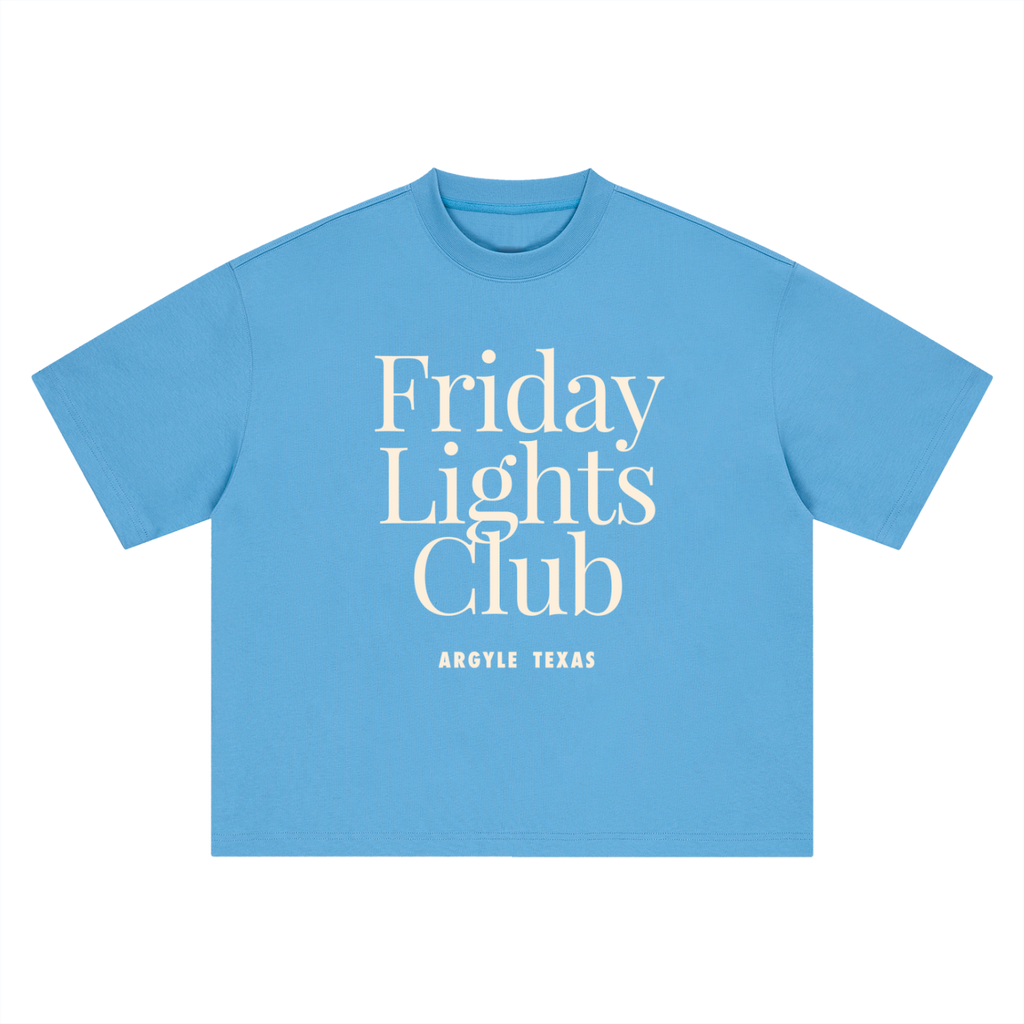 Mens Friday Night Lights Oversized T-Shirt