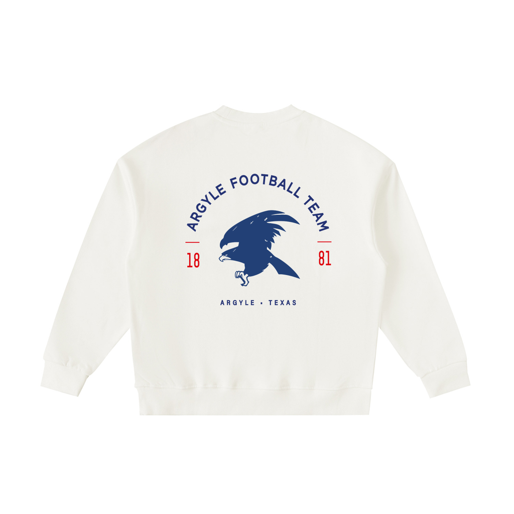 Youth Argyle Football Crewneck Sweatshirt