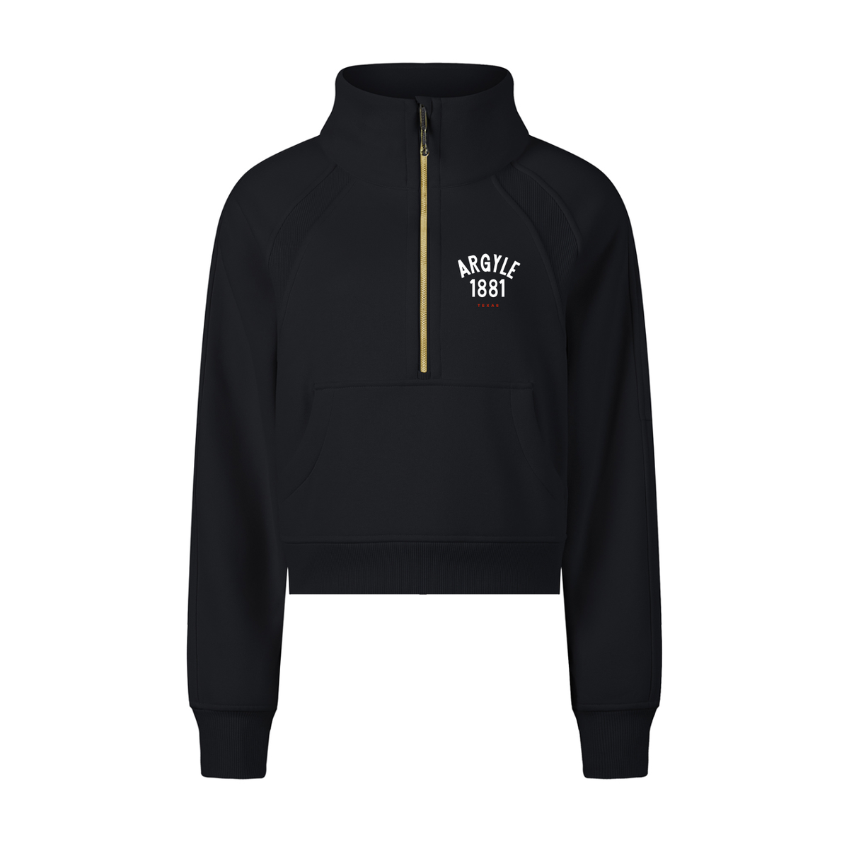 Womens AMS Volleyball Super Fan Half-Zip Sweatshirt