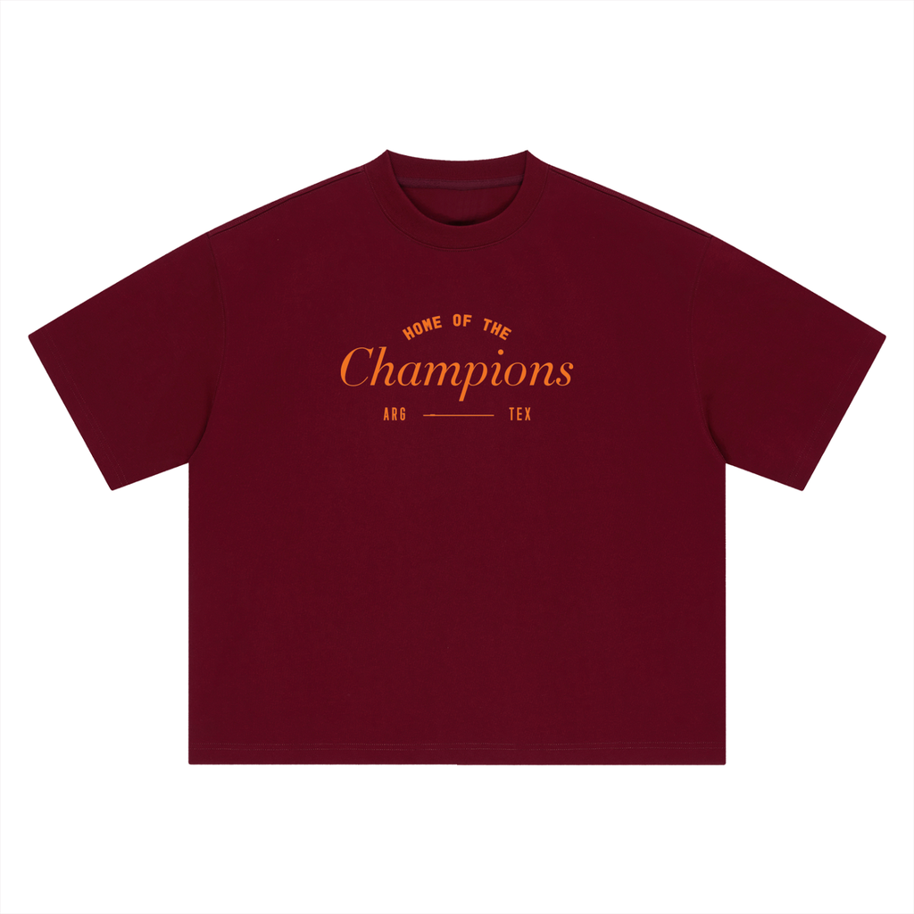 Womens Home of the Champs Boxy Tee