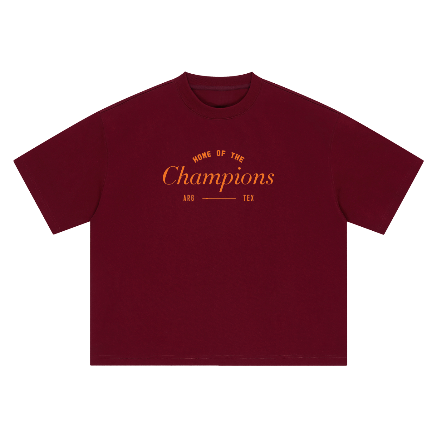 Womens Home of the Champs Boxy Tee