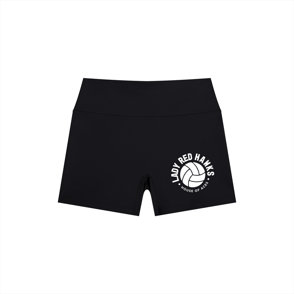 Womens AMS Volleyball High Rise Yoga Shorts