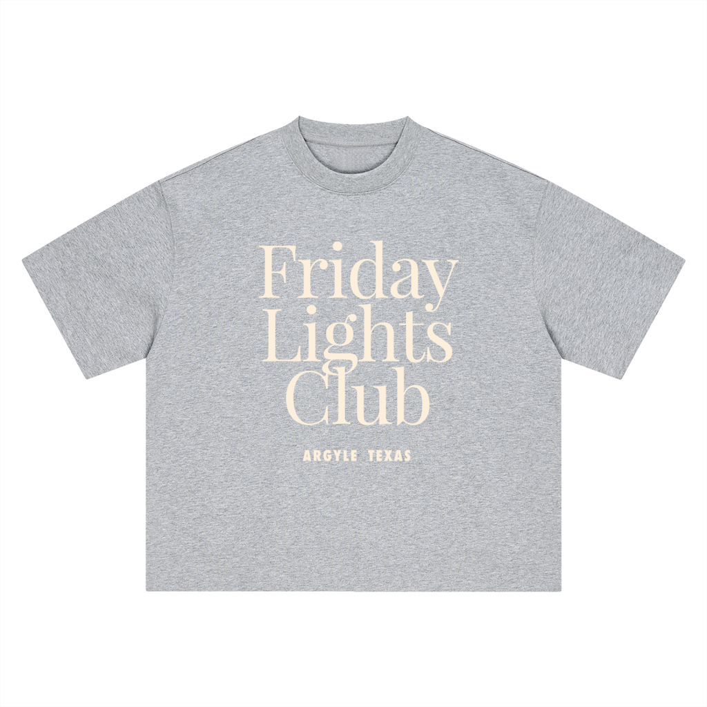 Mens Friday Night Lights Oversized T-Shirt