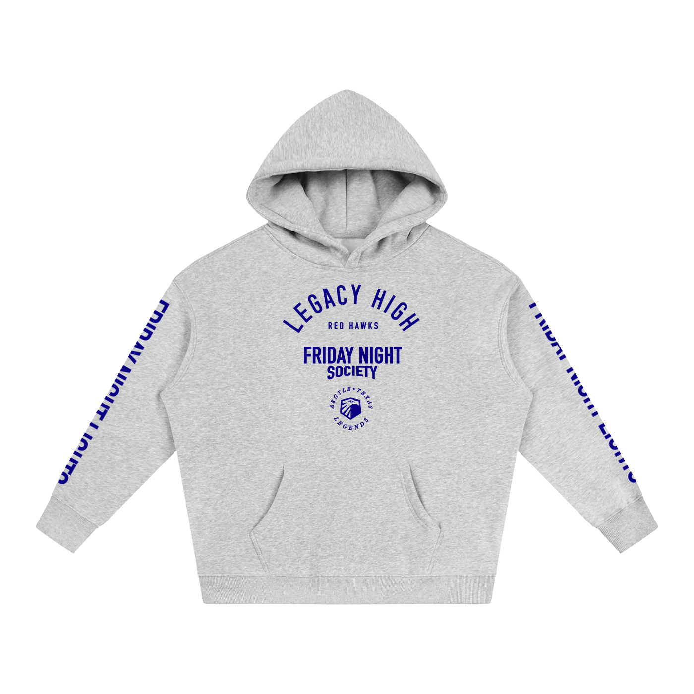 Friday Night Lights Oversize Fleeced Hoodie