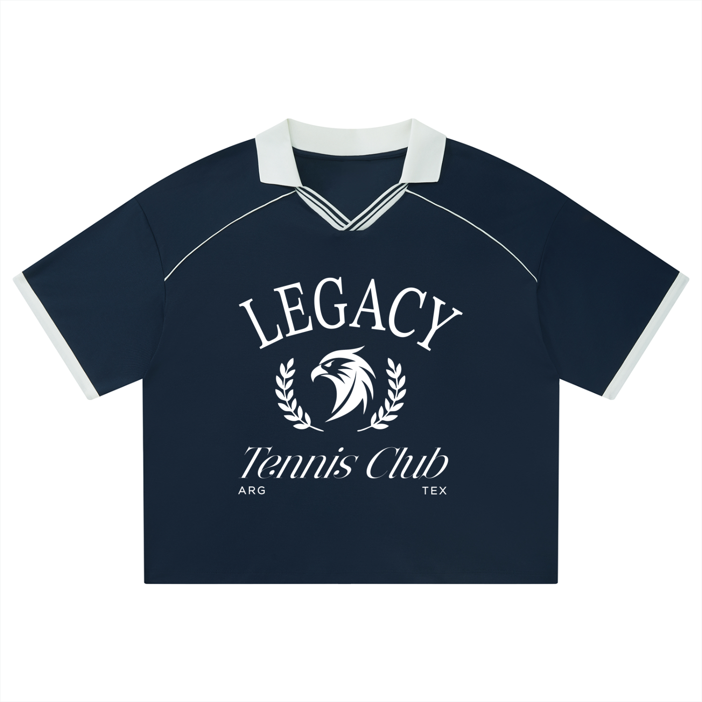 Unisex Collared Tennis Boxy Jersey