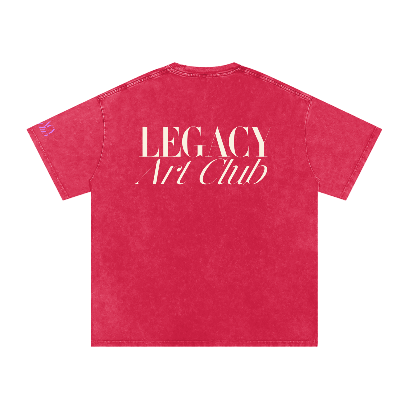 Art Club Washed Oversized Cotton Tee