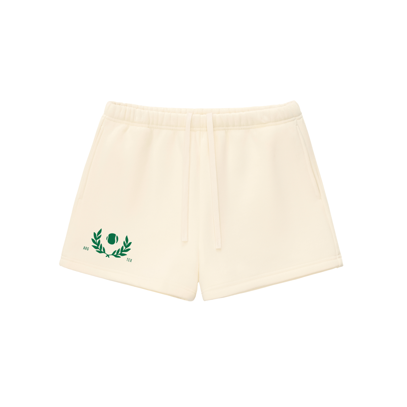 Womens Tennis Club Fleece Drawstring Sweatshorts