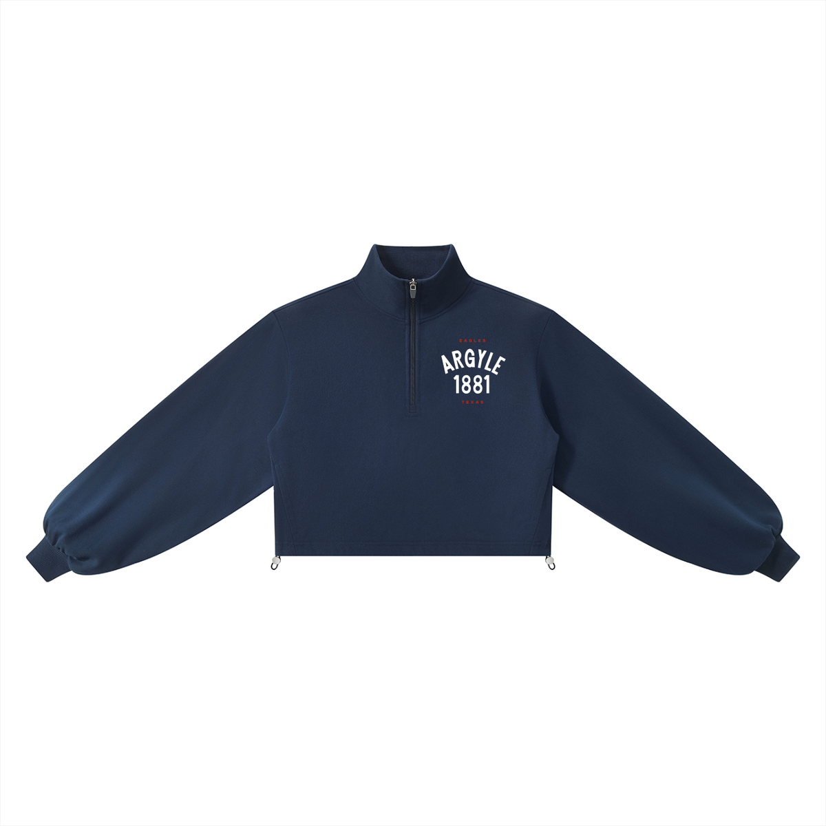 Womens Eagles Quarter-Zip Sweatshirt
