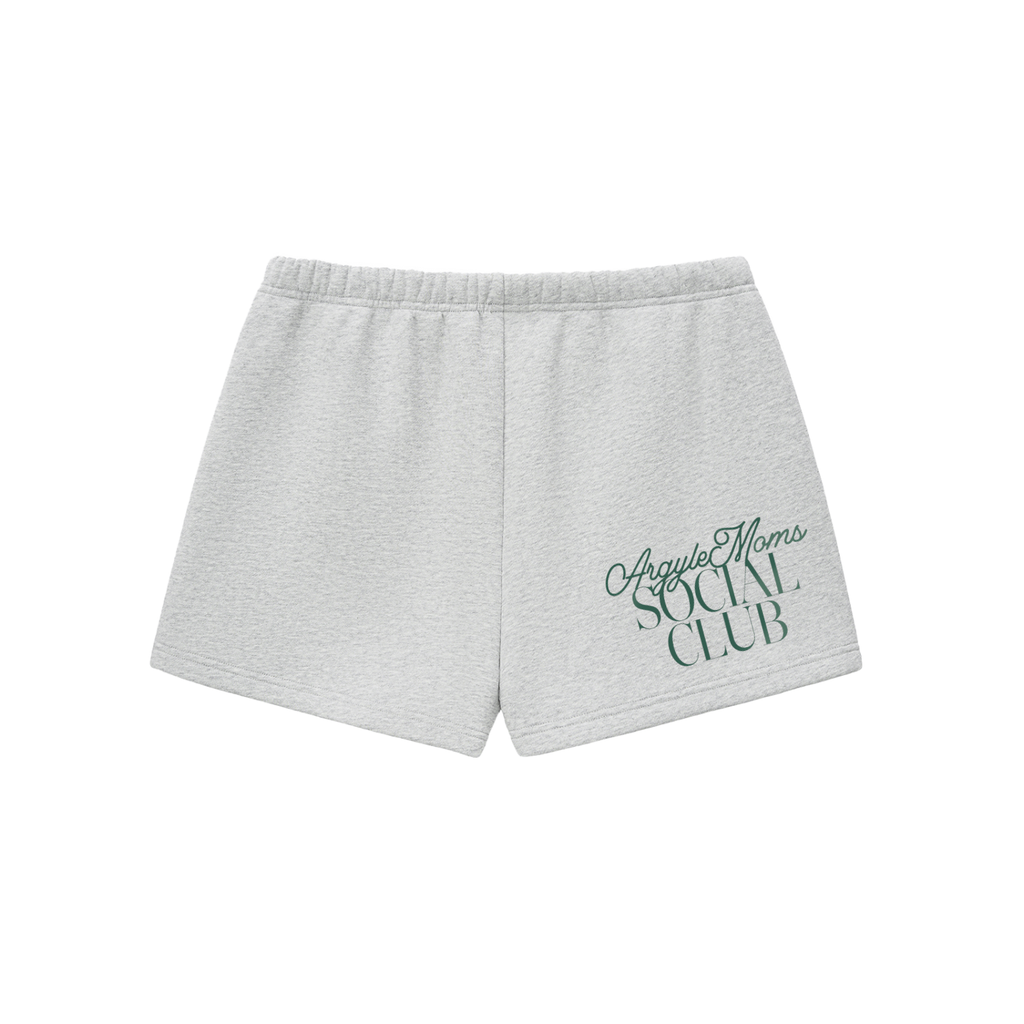 Moms Social Club Fleece Drawstring Sweatshorts